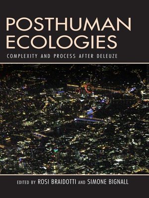 cover image of Posthuman Ecologies
